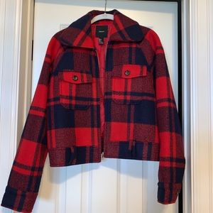 Forever 21 plaid jacket